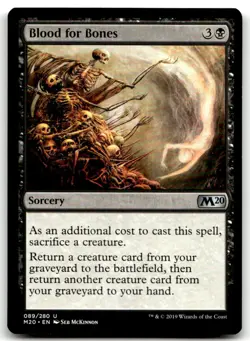 MTG Blood for Bones U Core Set 2020 89 LP - Image 1