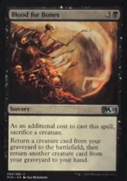 Blood for Bones - Core Set 2020: #89, Magic: The Gathering Nm R206 - Image 1