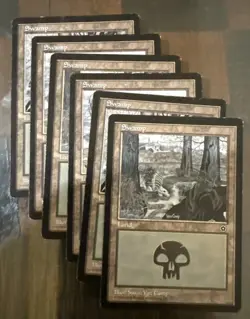 Magic The Gathering Portal Second Age Basic Land Lot - Image 2