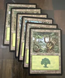Magic The Gathering Portal Second Age Basic Land Lot - Image 4