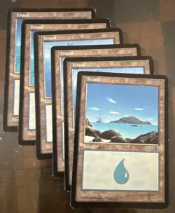 Magic The Gathering Portal Second Age Basic Land Lot - Image 5