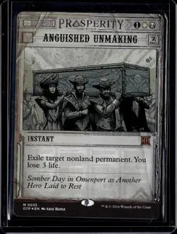 Anguished Unmaking - 74 - Foil - OTP - NM - MTG Magic the Gathering - Image 1
