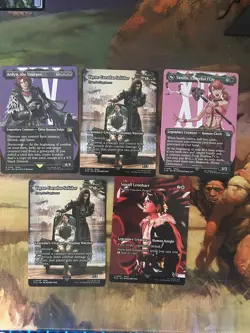 Final Fantasy Borderless Lot MTG FIN - Image 1
