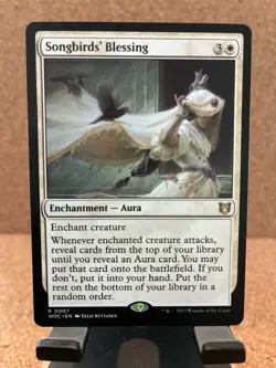Songbirds' Blessing Commander: Wilds of Eldraine Regular - Image 1