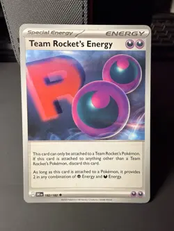 Team Rocket's Energy regular - 182/182 Near Mint - Destined Rivals - Pokemon TCG - Image 1