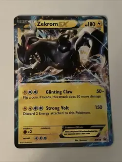 Zekrom ex BW 38 Pokemon Black Star Promos LP - Image 1