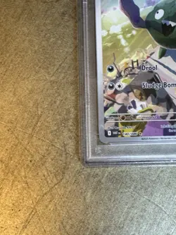 2025 POKEMON WHITE FLARE EN TRUBBISH ILLUSTRATION RARE #140 💎 PSA 9 - Image 4