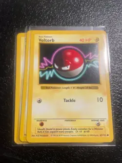 Pokemon vintage wotc - Voltorb - Base Set Shadowless 67/102 - Common - LP - Image 1