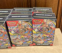 Pokemon Mega Evolution Booster Bundle Factory Sealed Lot of 10 - Image 2