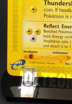 Pokemon TCG Card - Ampharos 1/147 Aquapolis Rare - Image 4