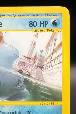 Pokemon TCG Card - Quagsire 30/147 Aquapolis Rare - Image 3