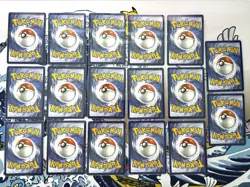 x17 Pokemon TCG - Reverse Holo Water Energy Lot - Scarlet & Violet Series - Image 2
