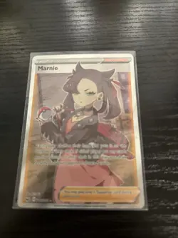 Pokemon TCG Marnie Full Art Trainer 200/202 Sword & Shield 2020 - Image 1