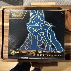 Pokemon Center Exclusive Mega Evolutions Elite Trainer Box ETB Factory Sealed - Image 1
