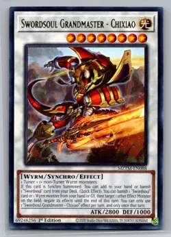 MZTM-EN088 Swordsoul Grandmaster - Chixiao Rare Yu-Gi-Oh Card 1st Edition New - Image 1