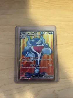 Palafin EX 193/167 Twilight Masquerade Full Art Ultra Rare Pokemon Card NM - Image 1