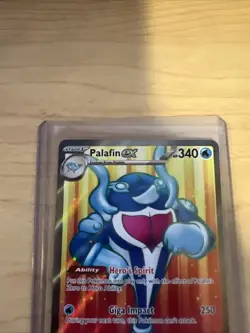 Palafin EX 193/167 Twilight Masquerade Full Art Ultra Rare Pokemon Card NM - Image 2