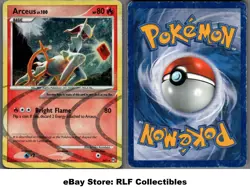 2009 Pokemon, Platinum Arceus, #AR3 Arceus Lv. 100, Holo Rare - Image 1