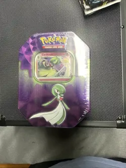 Pokemon Gardevoir Collector Tin Holographic Fairy Card 2019 SEALED UNOPENED - Image 1