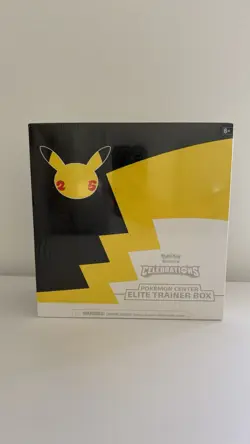 Pokemon Center Exclusive Celebrations Elite Trainer Box ETB 25th Anniversary NEW - Image 1