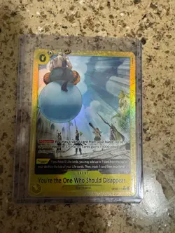 One Piece TCG You're the One Who Should Disappear OP06-115 Rare Card - Image 2