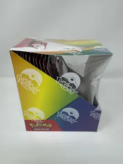 Pokemon Mega Evolution Sleeved Booster 12 Pack With Promo Card & 1 Pokemon Coin - Image 1