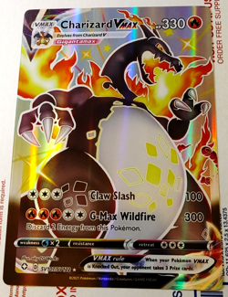 Sylveon VMAX Jumbo Full Art Custom Fan Made Pokemon Card Holo Foil - Image 1