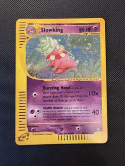 POKEMON TCG Slowking H22/H32 Aquapolis Holo NM - Image 1
