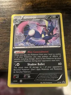 Pokemon - Greninja XY24 - Black Star Promo MP - Image 1