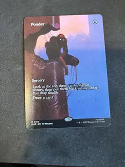 Magic the Gathering MTG MAR Ponder 13 Regular Near Mint - Image 1