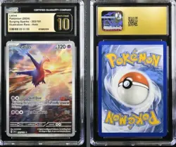 Pokemon Surging Sparks Latios 203/191 Illustration Rare CGC 10 Pristine POP 31 - Image 3