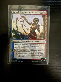 Saheeli, Sublime Artificer - MOC - Uncommon - MTG Magic Pack fresh - Image 1