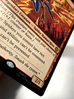 MTG Spider-Punk Marvel's Spider-Man 92 NM - Image 3