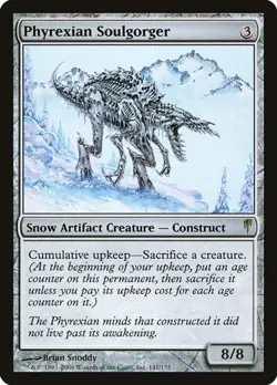 Phyrexian Soulgorger Coldsnap LP MTG - Image 1