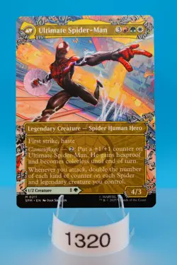 MTG Miles Morales (Borderless) Marvel's Spider-Man Regular #211 - Image 2