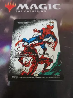 Mtg. Terminate. Borderless. Marvel Universe Eternal-Legal. Pack Fresh - Image 1
