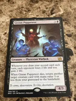 GIXIAN PUPPETEER Magic MTG The Brothers' War - Image 1