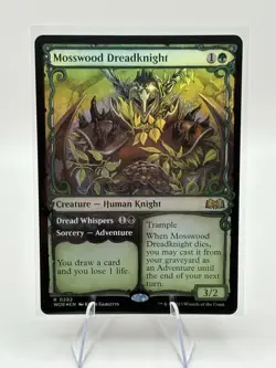 Mosswood Dreadknight (Showcase) - Foil - Wilds of Eldraine (WOE) - MTG Rare #292 - Image 2