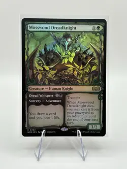 Mosswood Dreadknight (Showcase) - Foil - Wilds of Eldraine (WOE) - MTG Rare #292 - Image 3