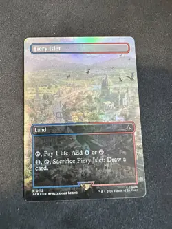 Fiery Islet Borderless Land FOIL #112 | ACR Assassin's Creed | MTG - Image 1