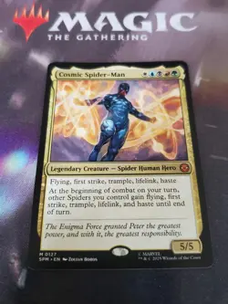 Mtg. Cosmic Spider-Man. Marvel's Spider-Man. Pack Fresh - Image 1