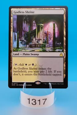 MTG Godless Shrine Ravnica Remastered Regular #277 - Image 1