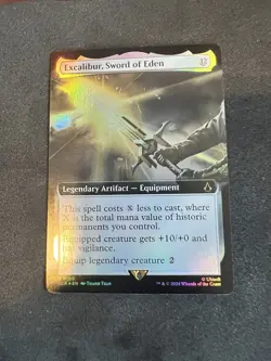 Excalibur, Sword of Eden Extended Art FOIL #169 | ACR Assassin's Creed | MTG - Image 1