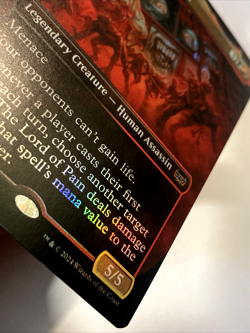 MTG The Lord of Pain (Extended Art Foil) Commander Duskmourn 3 NM - Image 3