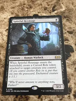 SPITEFUL HEXMAGE Magic MTG Wilds of Eldraine - Image 1