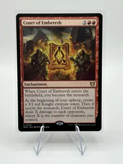 Court of Embereth Commander: Wilds of Eldraine (WOC) MTG Rare #24 | Regular Card - Image 3