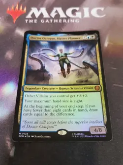 Mtg. Doctor Octopus, Master Planner. Foil. Marvel's Spider-Man. Pack Fresh - Image 1