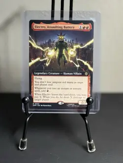 Electro Assaulting Battery (Extended Art) Marvel's Spider-Man MTG - Image 1