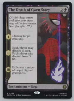 MTG - FOIL The Death of Gwen Stacy - Marvel's Spider-Man (SPM) -r557 - Image 1