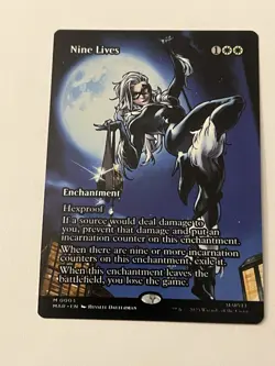 MTG Nine Lives 0003 Regular (Borderless) Marvel Eternal Legal NM MAR - Image 1